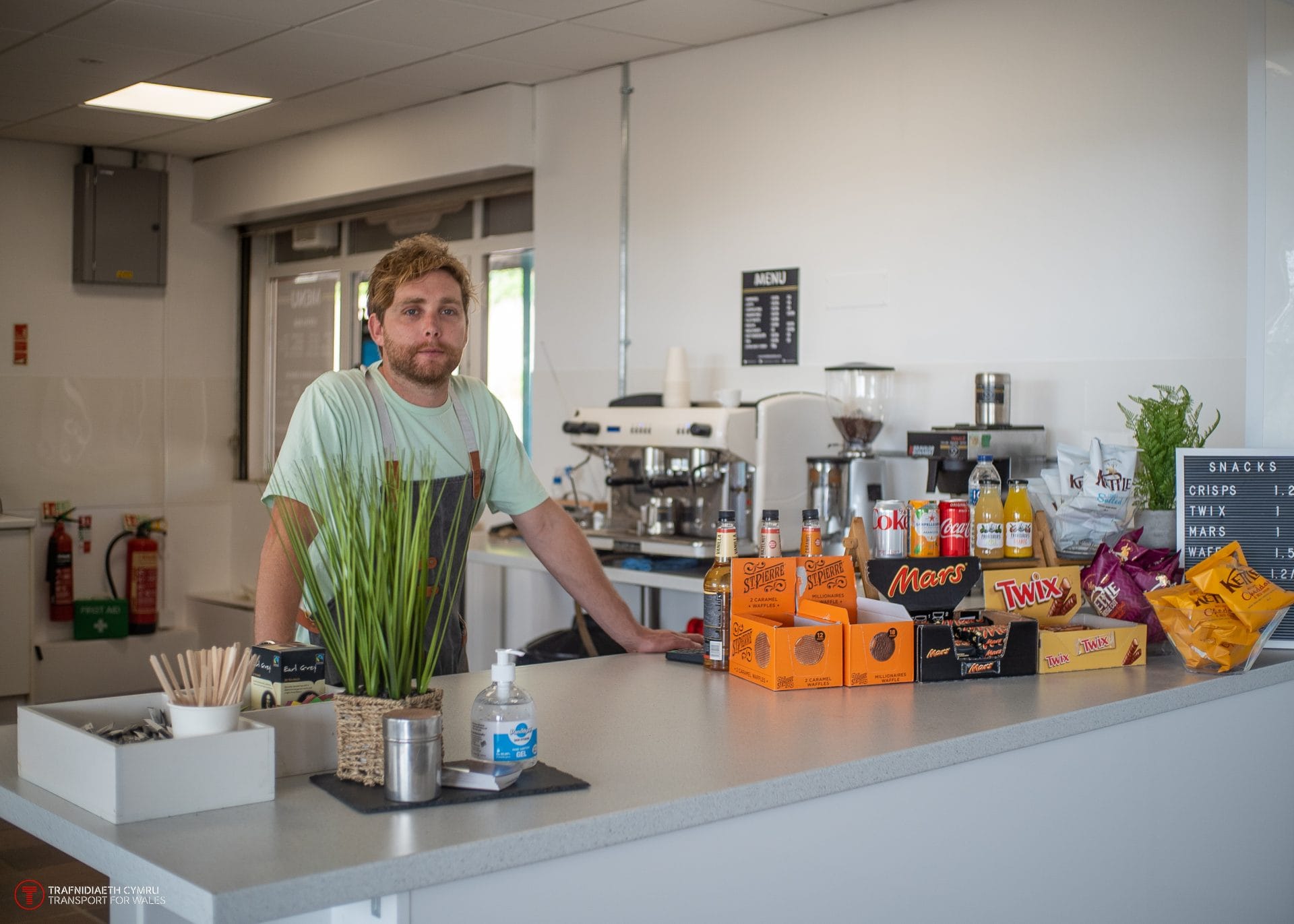 Handlebar Barista brings quality coffee to Barry railway station
